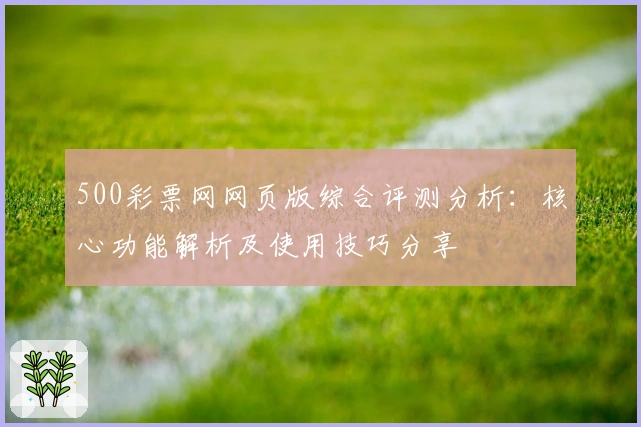 500彩票网网页版综合评测分析：核心功能解析及使用技巧分享